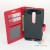    Motorola Moto X Play - Book Style Wallet Case with Strap